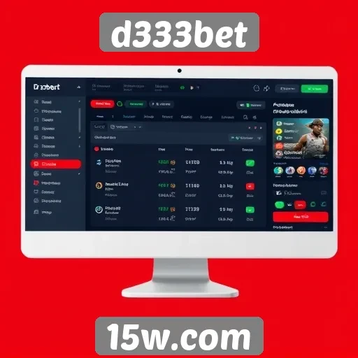 Análise da interface do d333bet